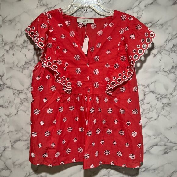 LOFT Paradise Shell Top - Picture 2 of 6